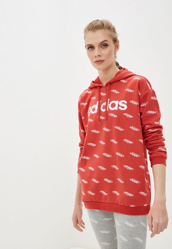 

Худи adidas, Красный, adidas AD002EWIIED3