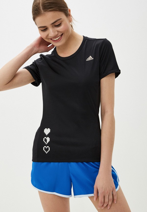 

Футболка спортивная adidas, Черный, 25/7 TEE W