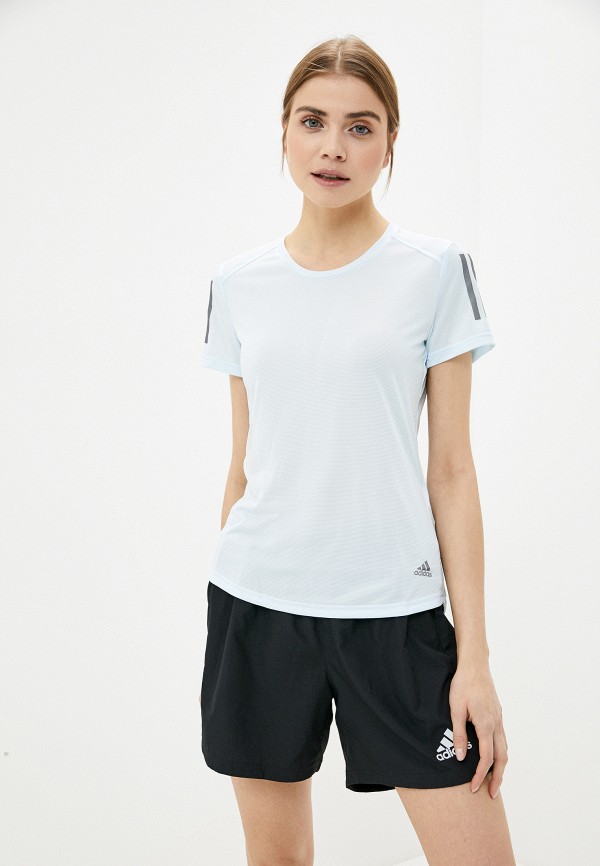 

Футболка спортивная adidas, Голубой, OWN THE RUN TEE