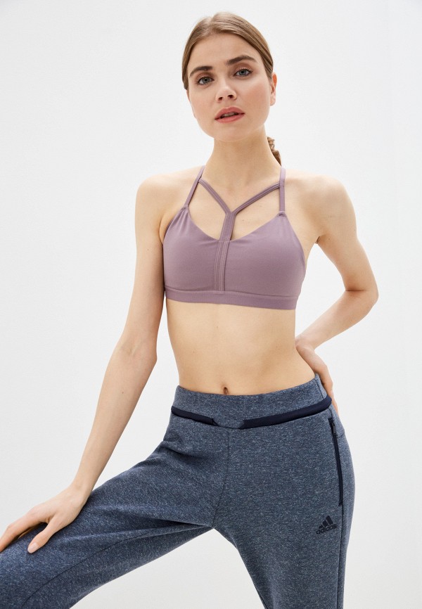 

Топ спортивный adidas, Фиолетовый, AM DYNAMIC BRA