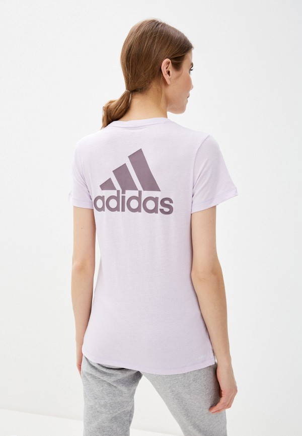 

Футболка adidas, Фиолетовый, adidas AD002EWIYPK7