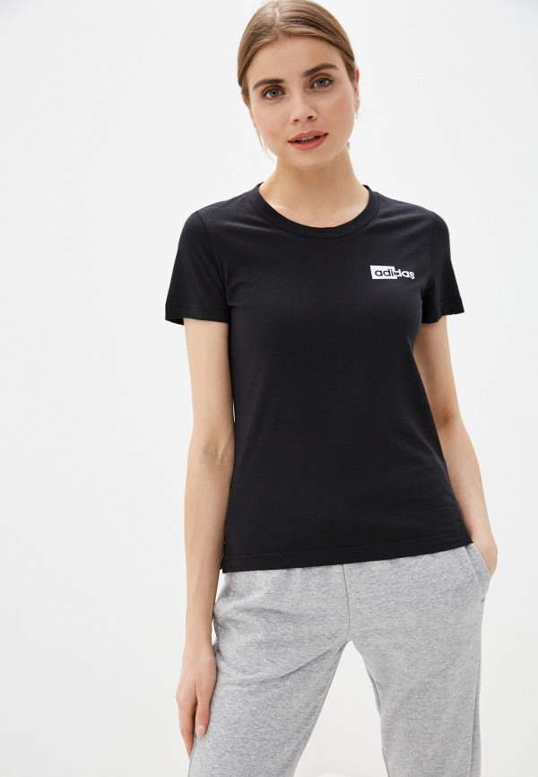 

Футболка adidas, Черный, adidas AD002EWIYPL9