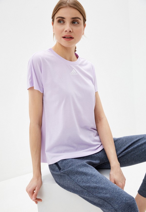 

Футболка спортивная adidas, Фиолетовый, W St Tee