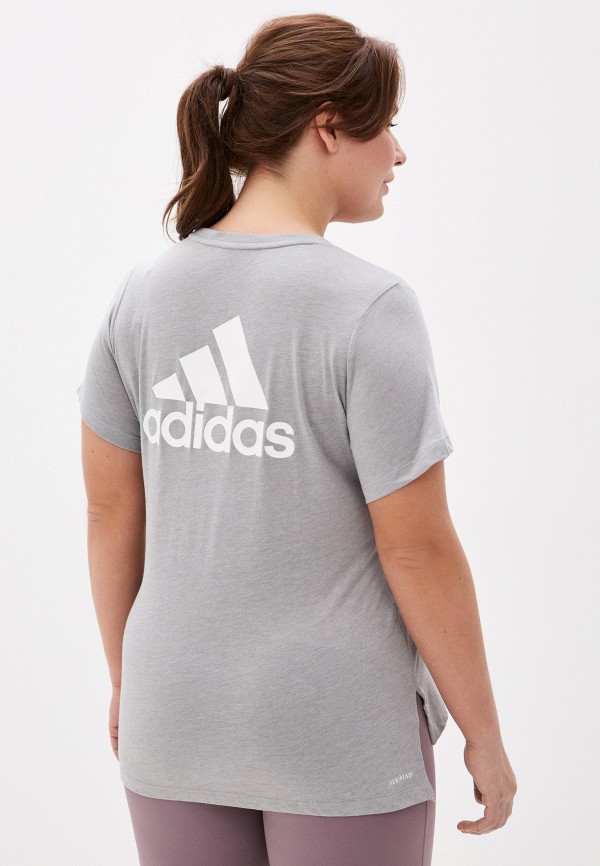 

Футболка спортивная adidas, Серый, adidas AD002EWIYPM8