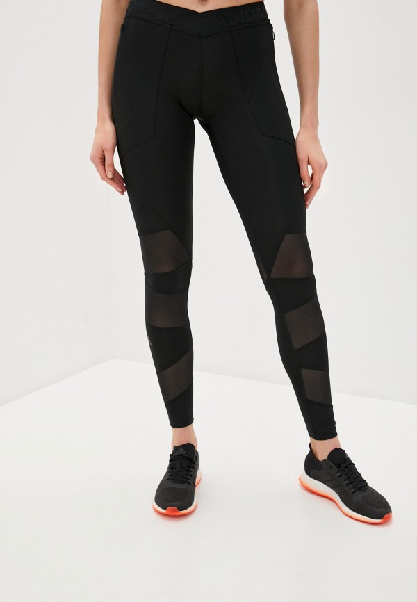 

Тайтсы adidas, Черный, adidas AD002EWJFOD0