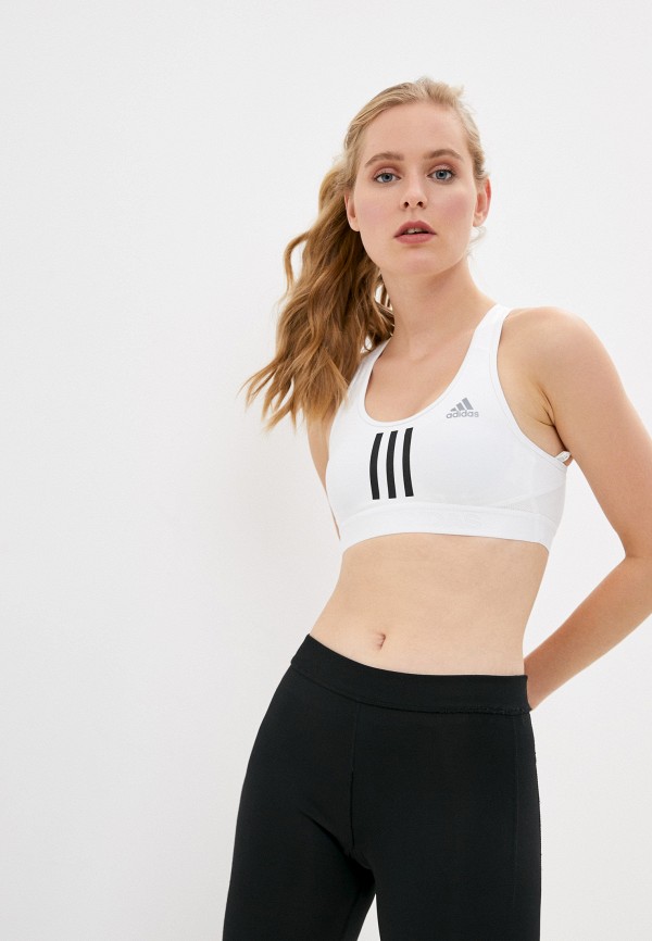 

Топ спортивный adidas, Белый, adidas AD002EWJFOD8
