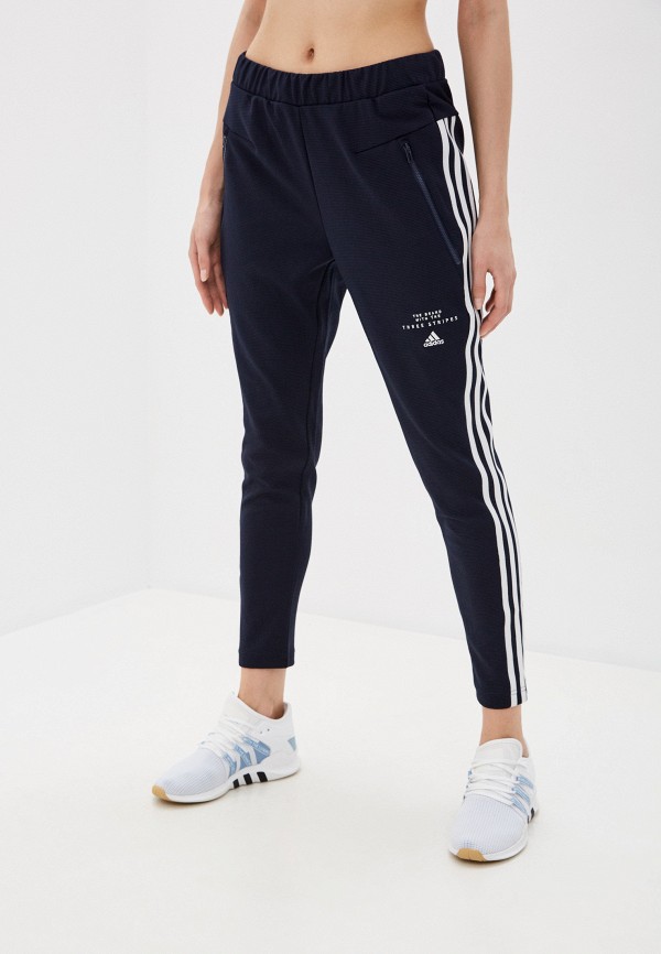 

Брюки спортивные adidas, Синий, W MHS SWT PNT