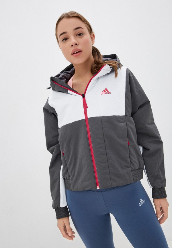 

Куртка утепленная adidas, Серый, adidas AD002EWJMSW6