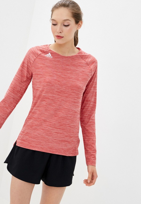 

Лонгслив спортивный adidas, Красный, adidas AD002EWJMSY3