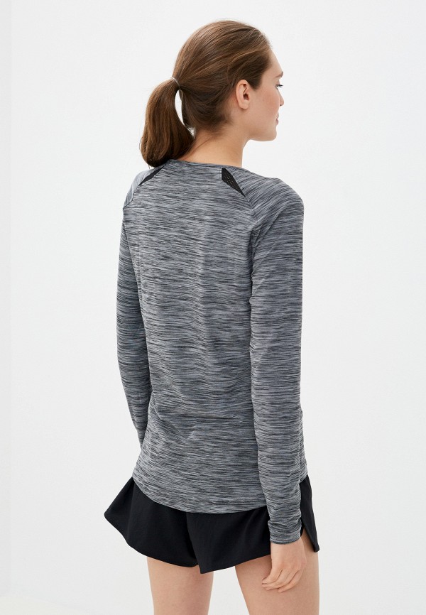 

Лонгслив спортивный adidas, Серый, adidas AD002EWJMSY4
