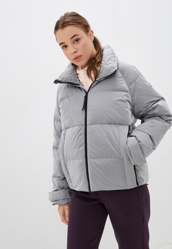

Пуховик adidas, Серый, adidas AD002EWJMTQ0