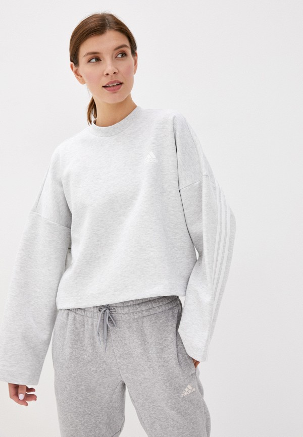 

Свитшот adidas, Серый, W 3S DK Crew