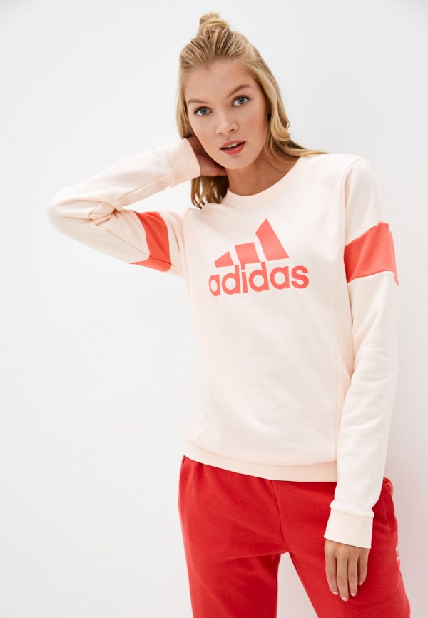 

Свитшот adidas, Розовый, adidas AD002EWJMTT1