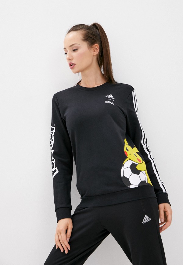 

Свитшот adidas, Черный, W PKMN PIKA SWT