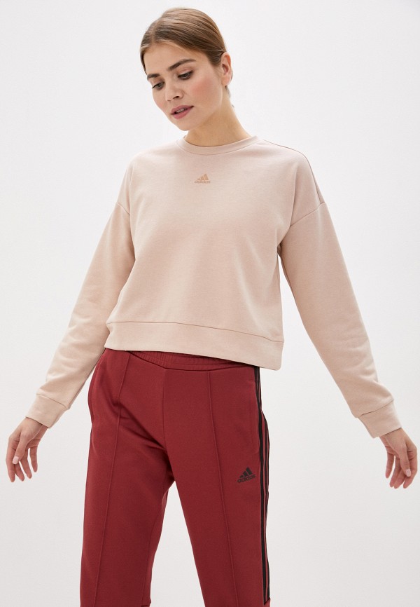 

Свитшот adidas, Бежевый, adidas AD002EWJMUE1