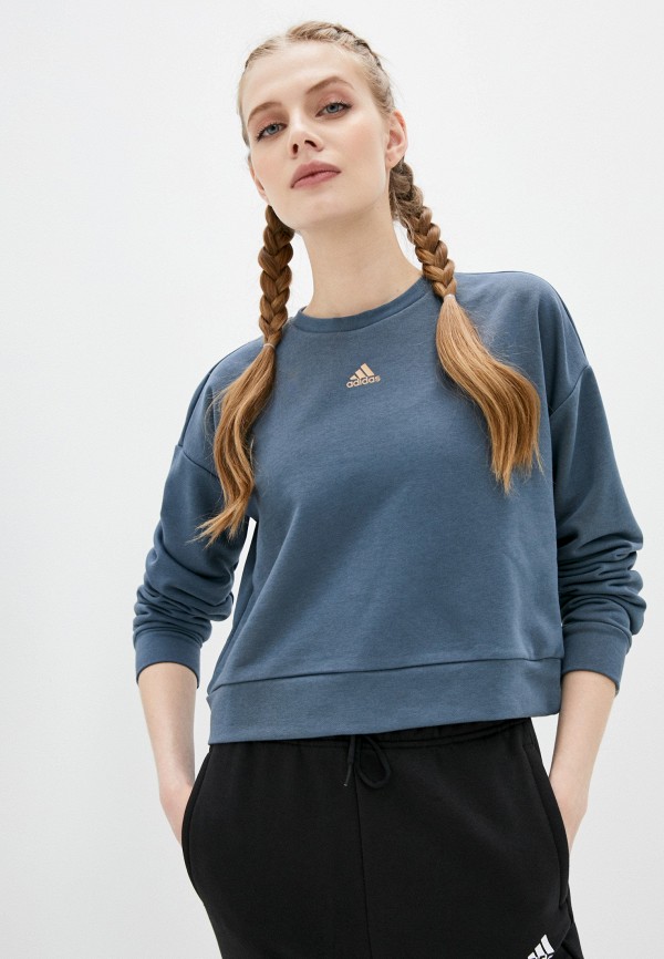 

Свитшот adidas, Синий, W U-B-U CREW