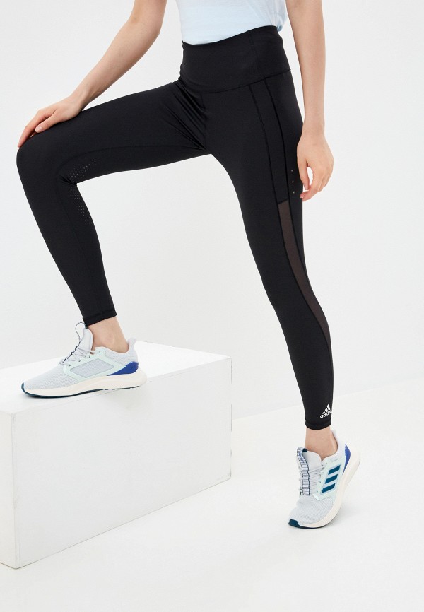 

Тайтсы adidas, Черный, adidas AD002EWJMUH7