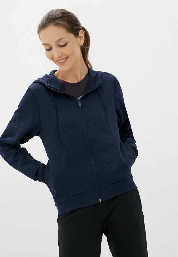 

Толстовка adidas, Синий, adidas AD002EWJMUI8