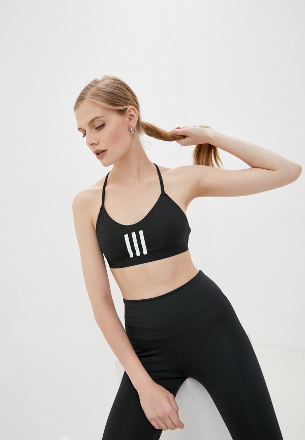 

Топ спортивный adidas, Черный, adidas AD002EWJMUJ9