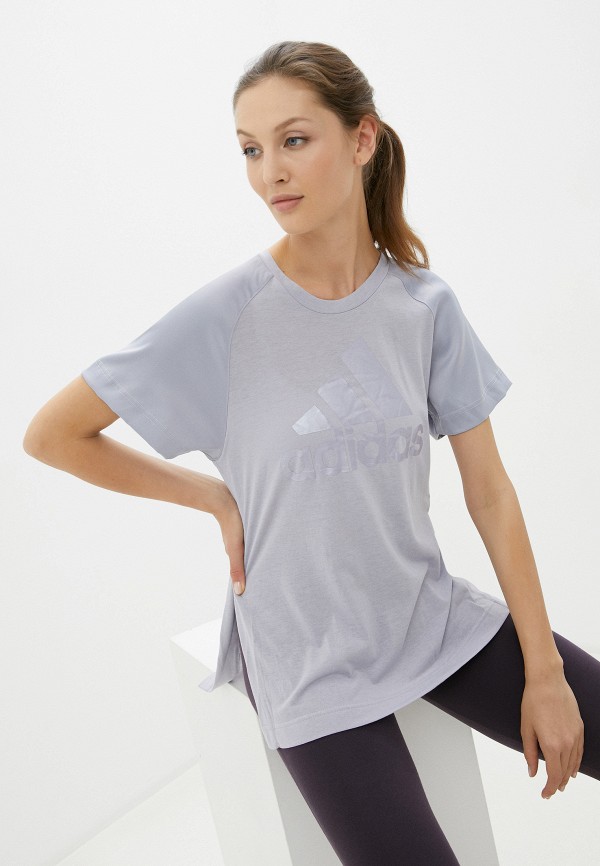

Футболка спортивная adidas, Серый, W ST G Te A.RDY