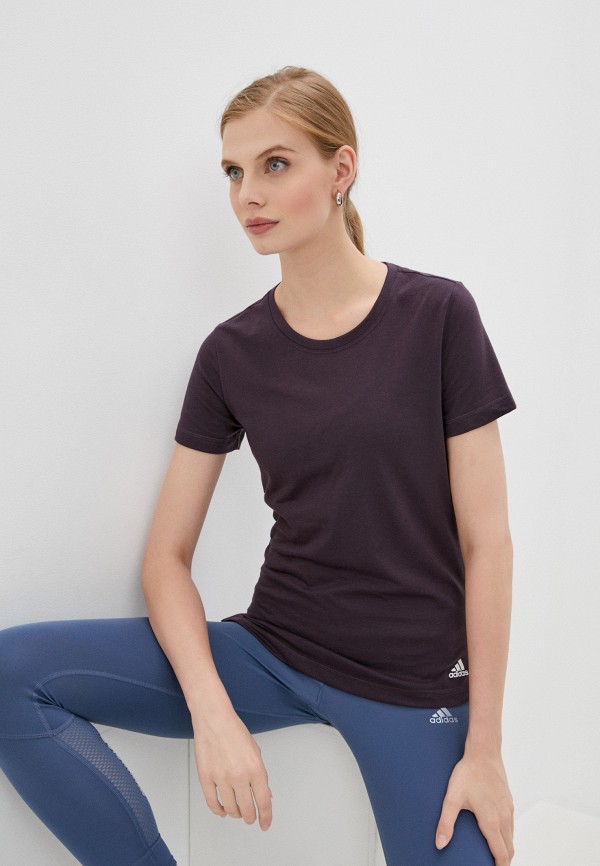 

Футболка adidas, Фиолетовый, PRIME TEE