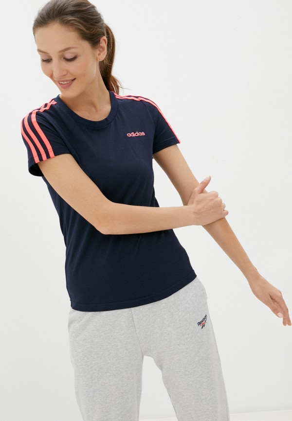 

Футболка adidas, Синий, W E 3S SLIM TEE