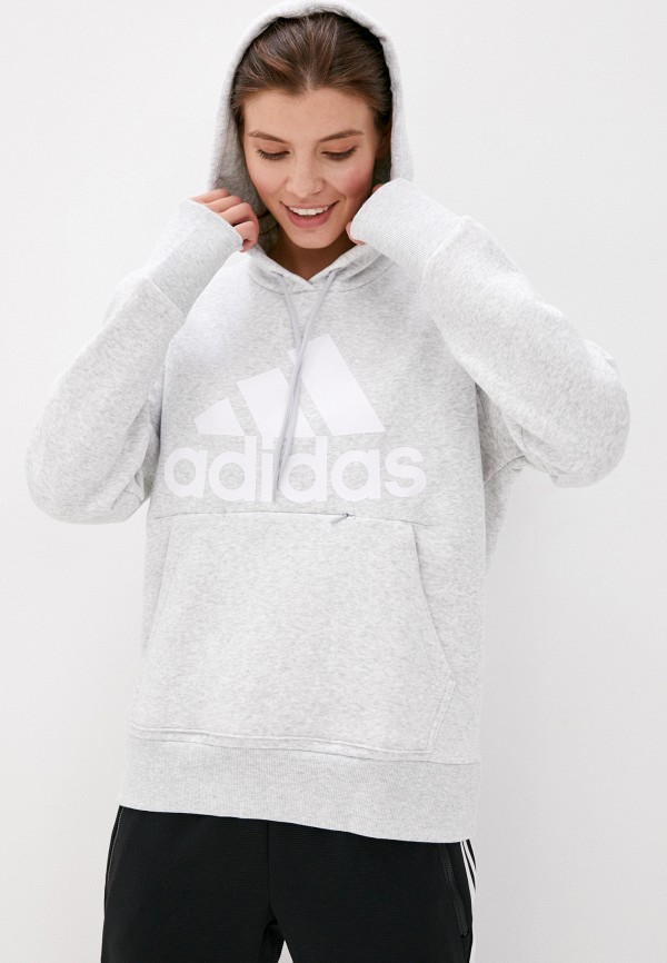 

Худи adidas, Серый, W BOS OH HD