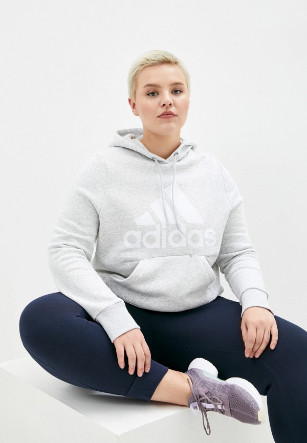 

Худи adidas, Серый, W BOS OH HD IN
