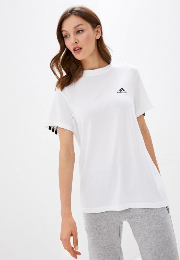 

Футболка adidas, Белый, W MH 3S SS TEE
