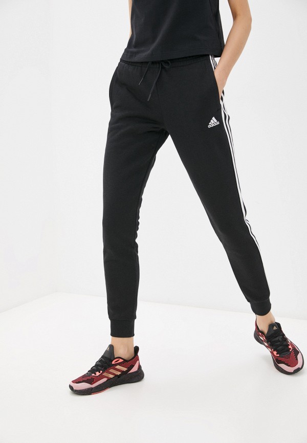 Брюки спортивные adidas черный GM5551 AD002EWLUGX7