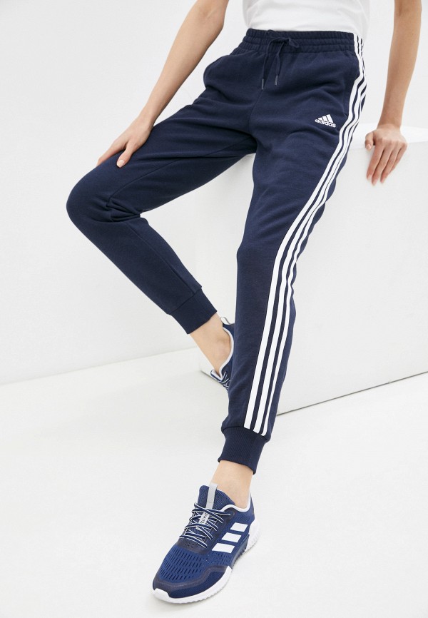 

Брюки спортивные adidas, Синий, W 3S FT C PT