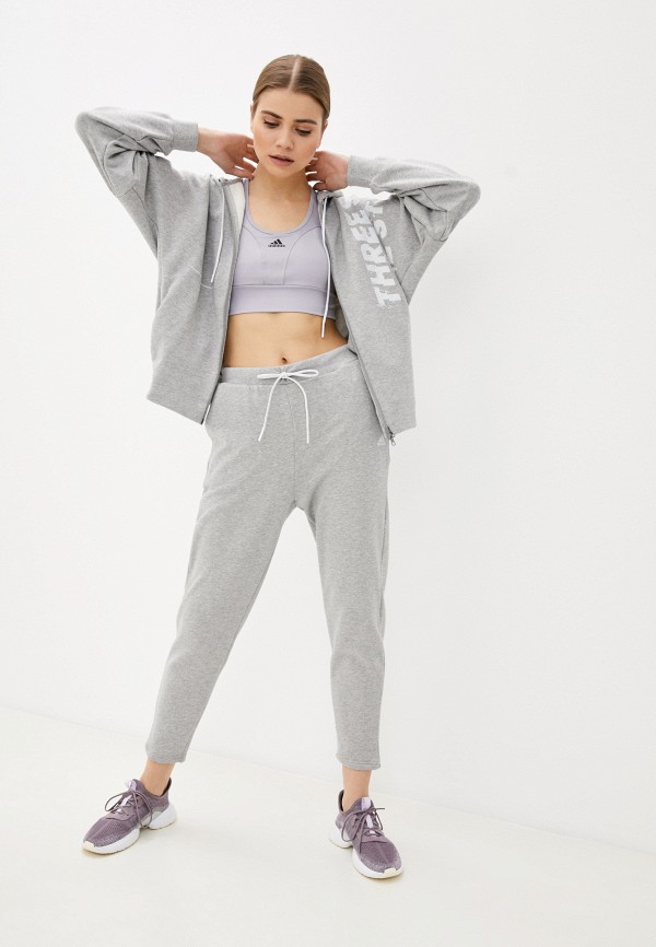 

Брюки спортивные adidas, Серый, W WORD SWT PANT