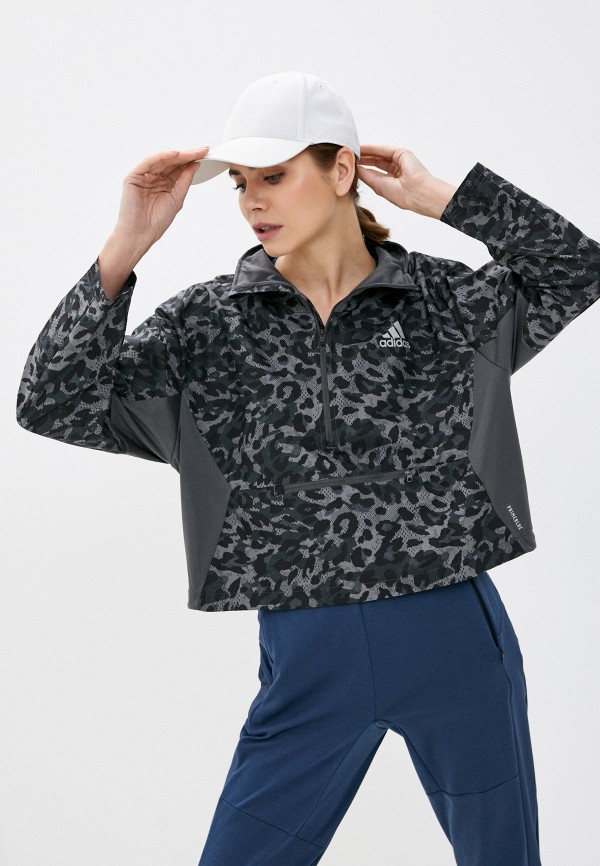 

Ветровка adidas, Серый, adidas AD002EWLUHF4