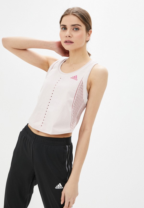 

Топ спортивный adidas, Розовый, T PK PB TANK
