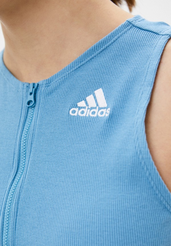 

Топ спортивный adidas, Голубой