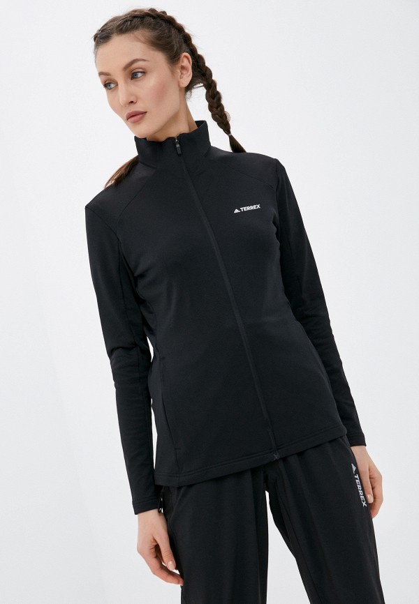 

Олимпийка adidas, Черный, W MT FULL Z FLE