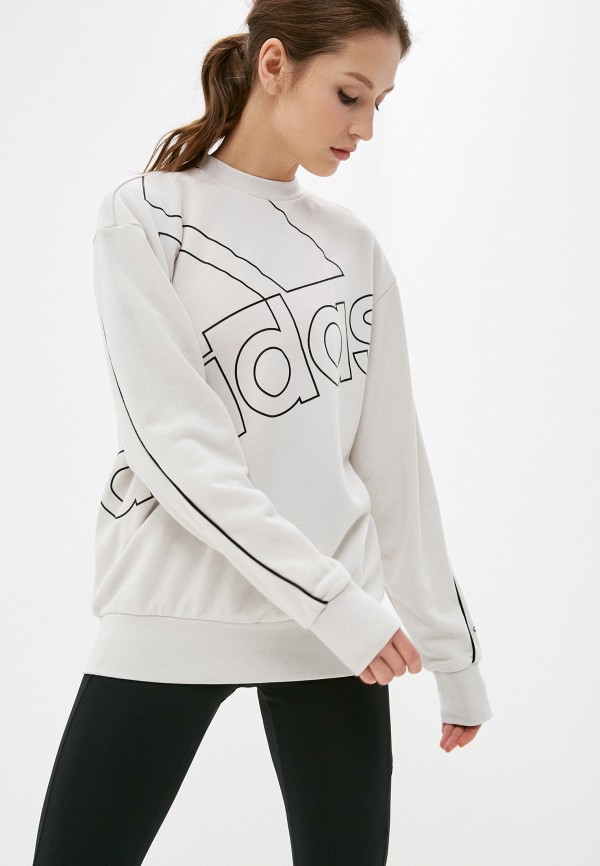 

Свитшот adidas, Бежевый, W FAV Q1 SWT