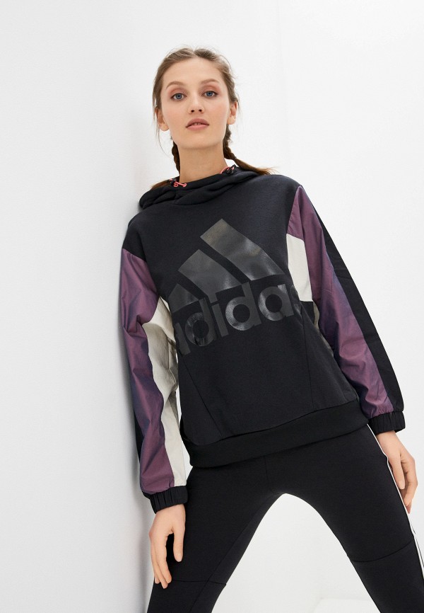 

Худи adidas, Черный, W BOC PULLOVER