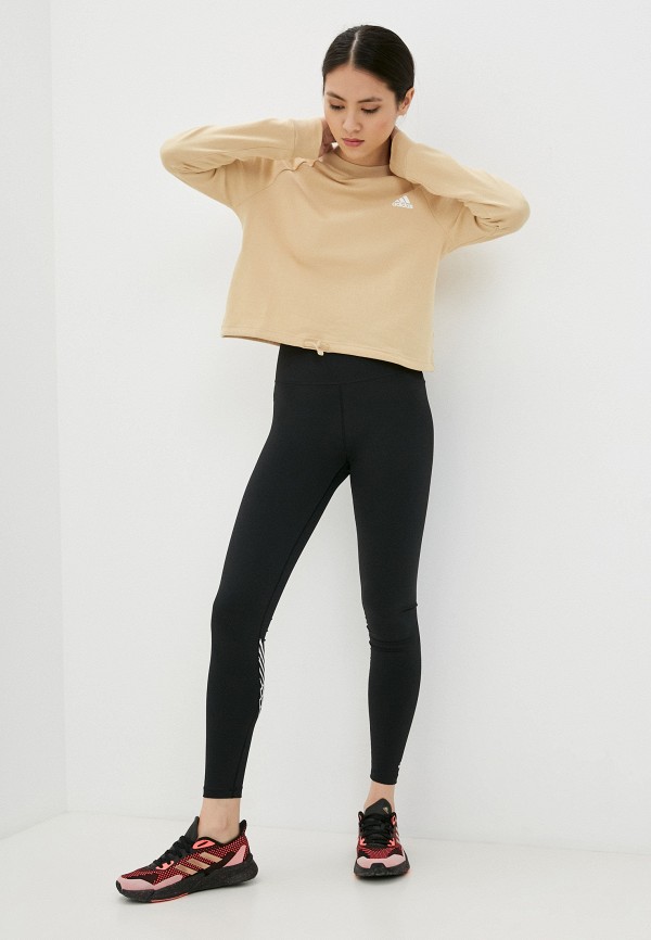 

Свитшот adidas, Бежевый, adidas AD002EWLUHQ1