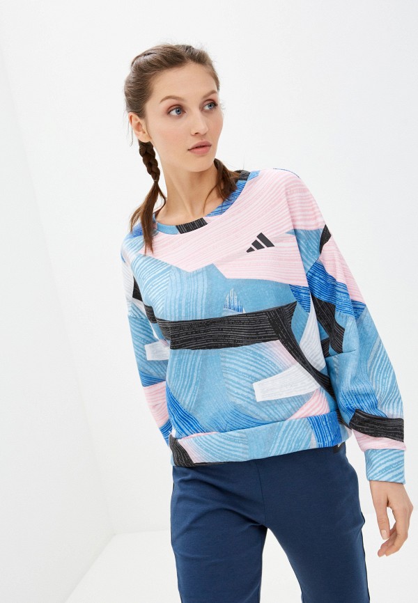 

Свитшот adidas, Разноцветный, SPW NINIGFX CRW