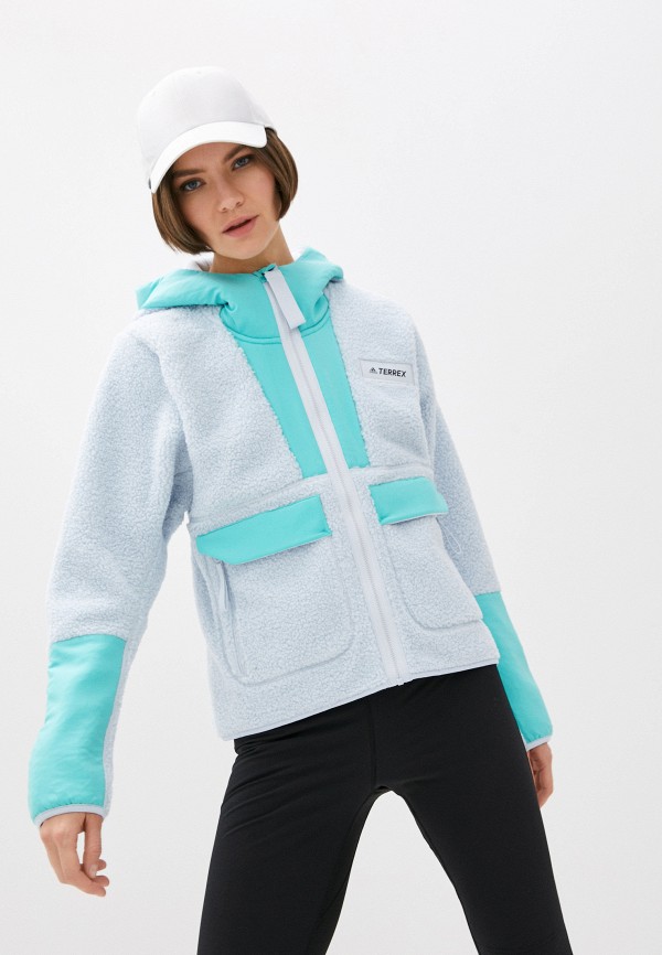 

Толстовка adidas, Голубой, adidas AD002EWLUHW5