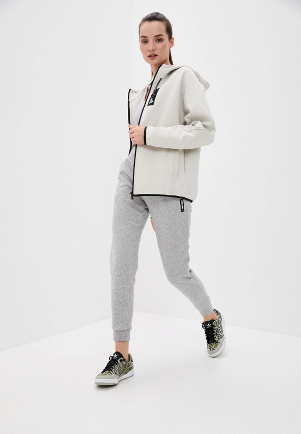 Толстовка adidas бежевый, размер 34, фото 2