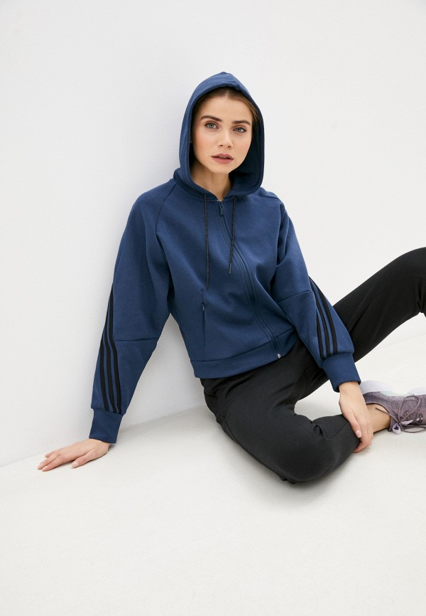 

Толстовка adidas, Синий, adidas AD002EWLUHY2