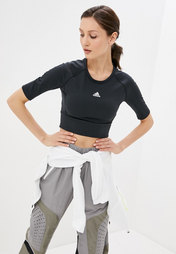 

Топ спортивный adidas, Черный, adidas AD002EWLUIA2