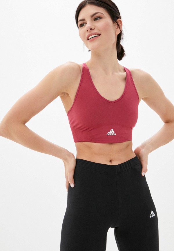 

Топ спортивный adidas, Розовый, W SML BT