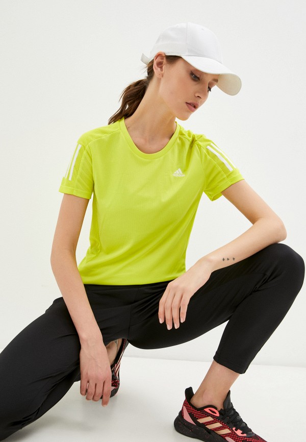 

Футболка спортивная adidas, Желтый, OWN THE RUN TEE