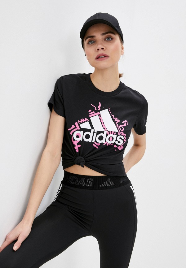 

Футболка adidas, Черный, adidas AD002EWLUID4