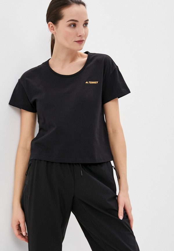

Футболка adidas, Черный, W ONLYCARRY TEE