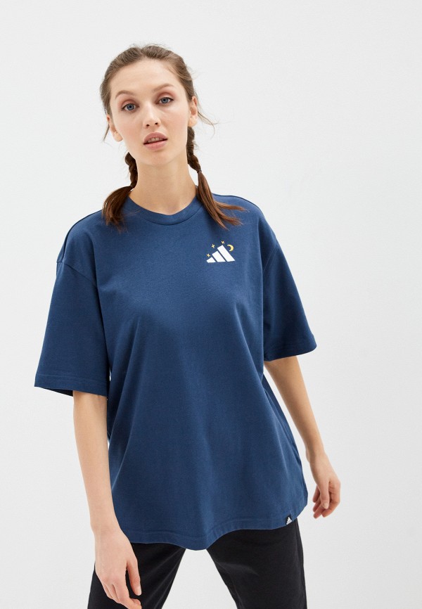

Футболка adidas, Синий, MANDALA BOS W