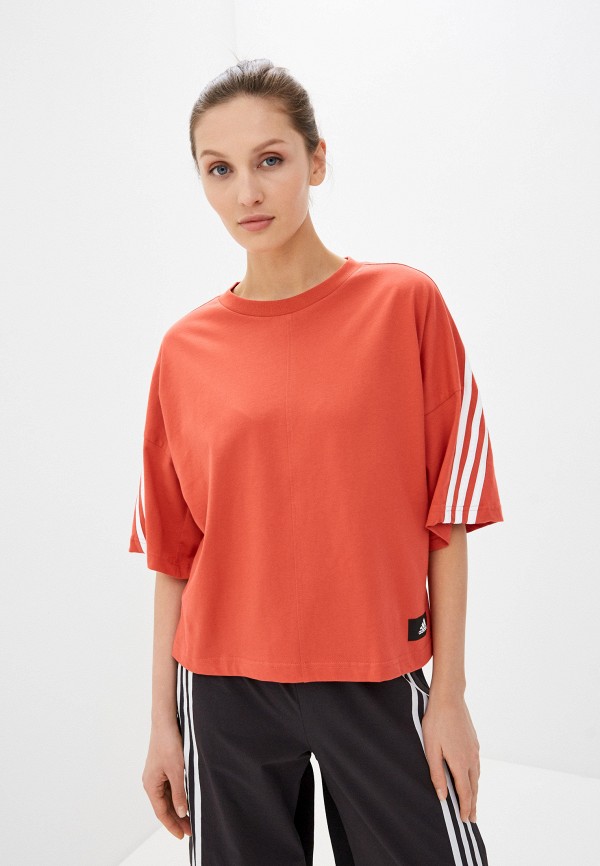 

Футболка adidas, Коралловый, W 3S TEE